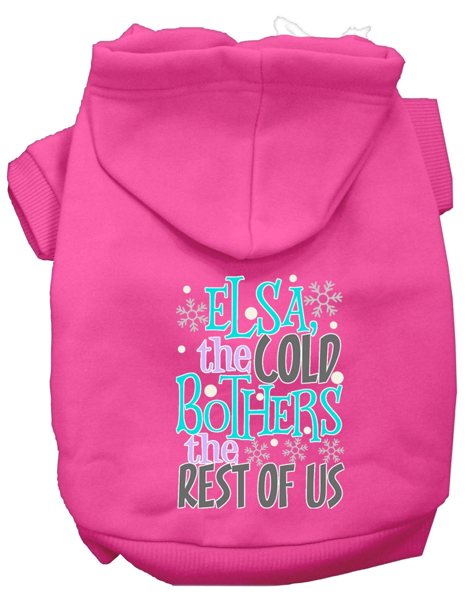 Pet Hoodie "Elsa, The Cold Bothers Us" - Image 10