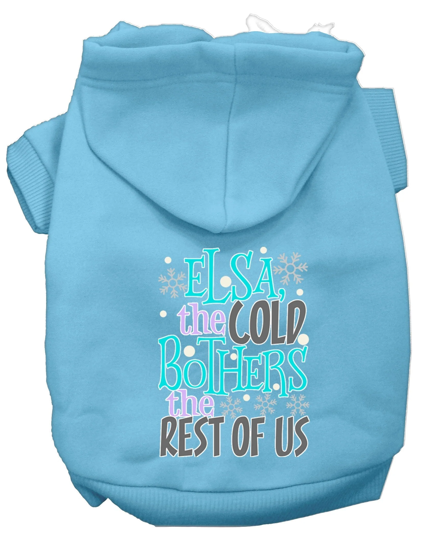 Pet Hoodie "Elsa, The Cold Bothers Us" - Image 3