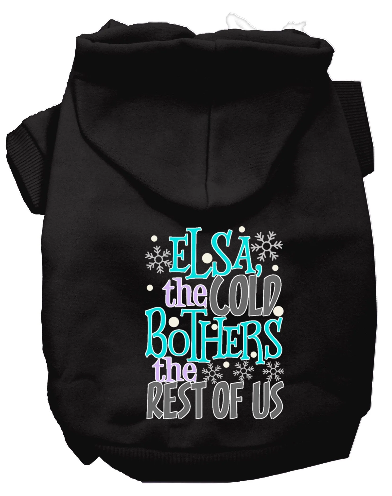Pet Hoodie "Elsa, The Cold Bothers Us" - Image 4