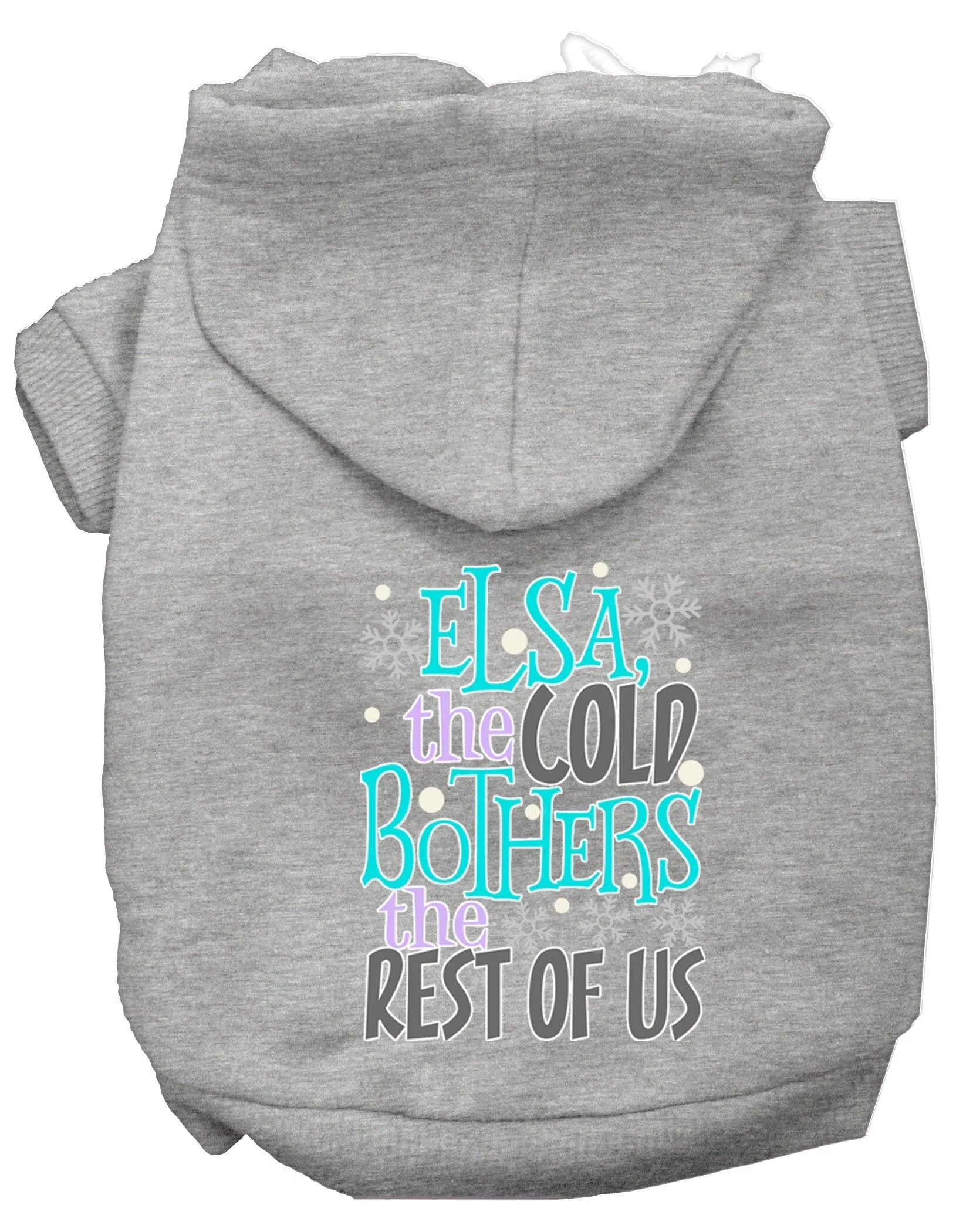 Pet Hoodie "Elsa, The Cold Bothers Us" - Image 5