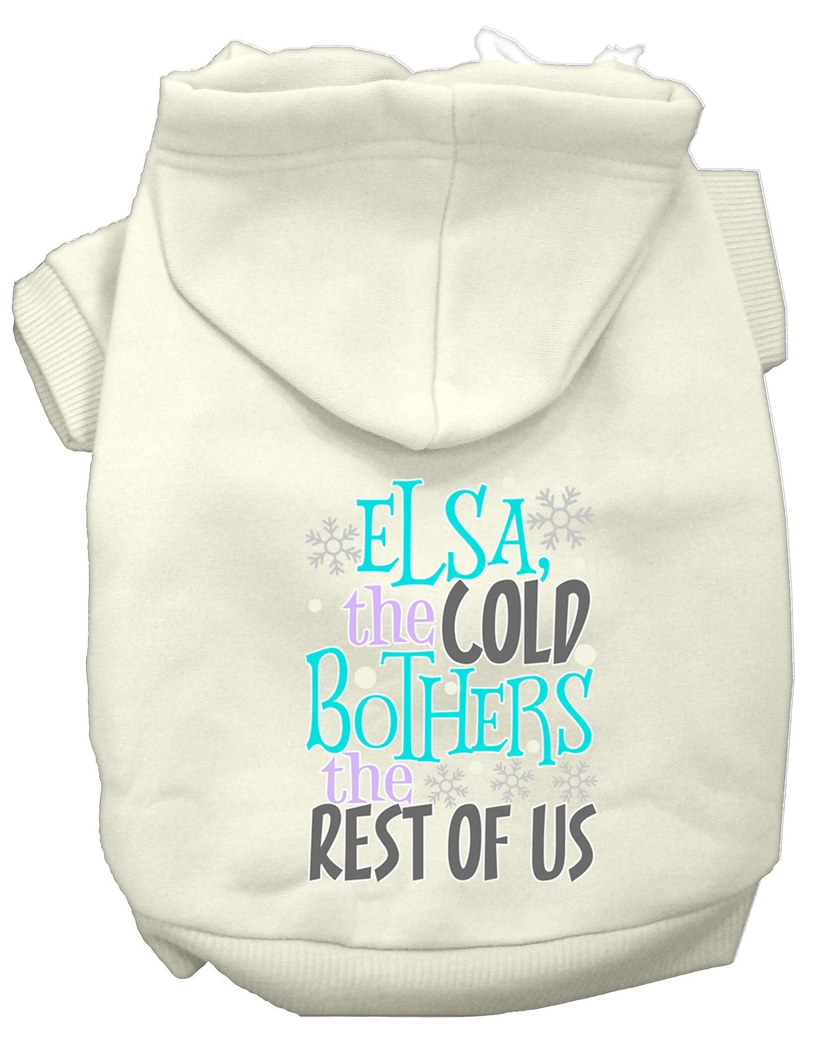 Pet Hoodie "Elsa, The Cold Bothers Us" - Image 7
