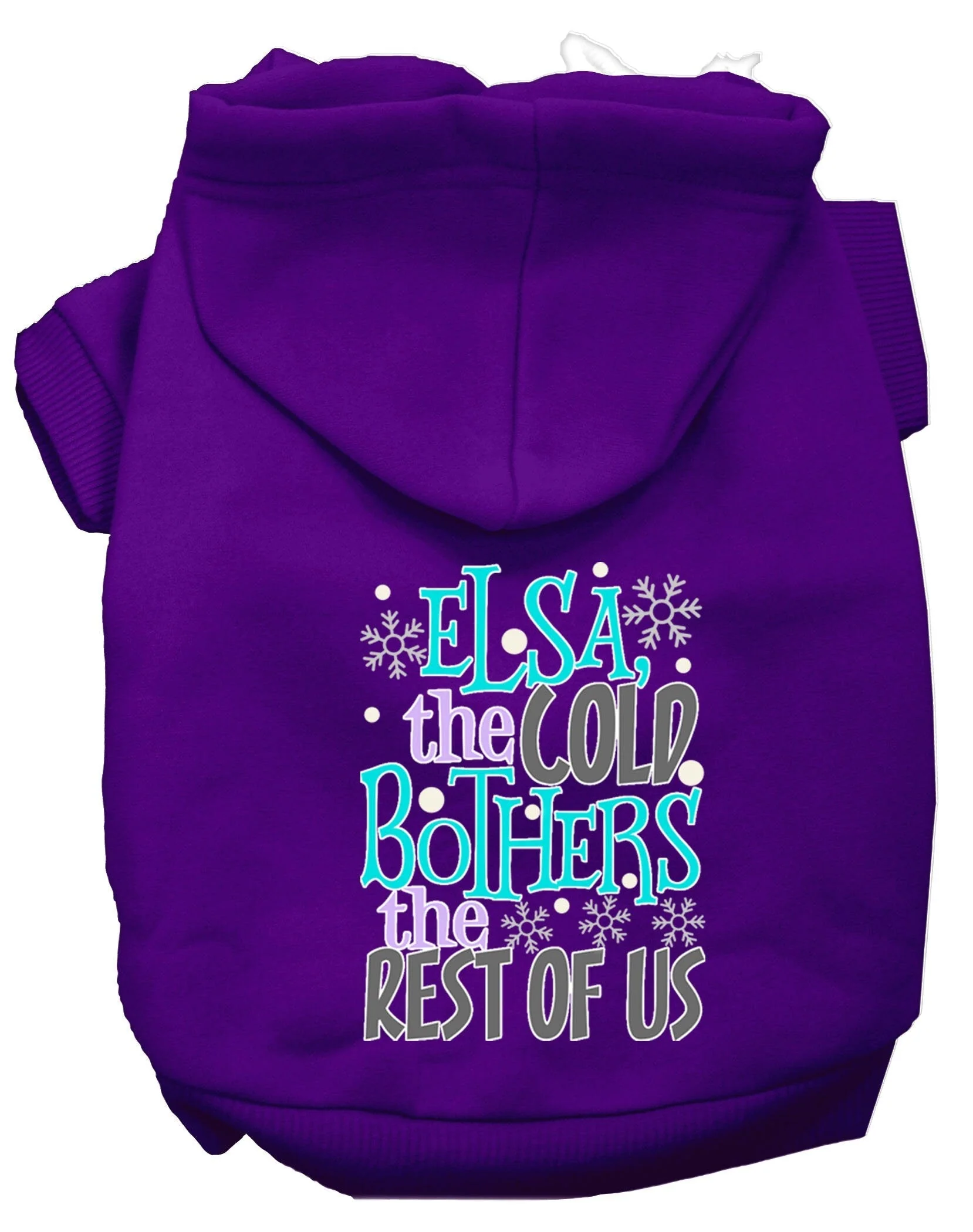 Pet Hoodie "Elsa, The Cold Bothers Us" - Image 8