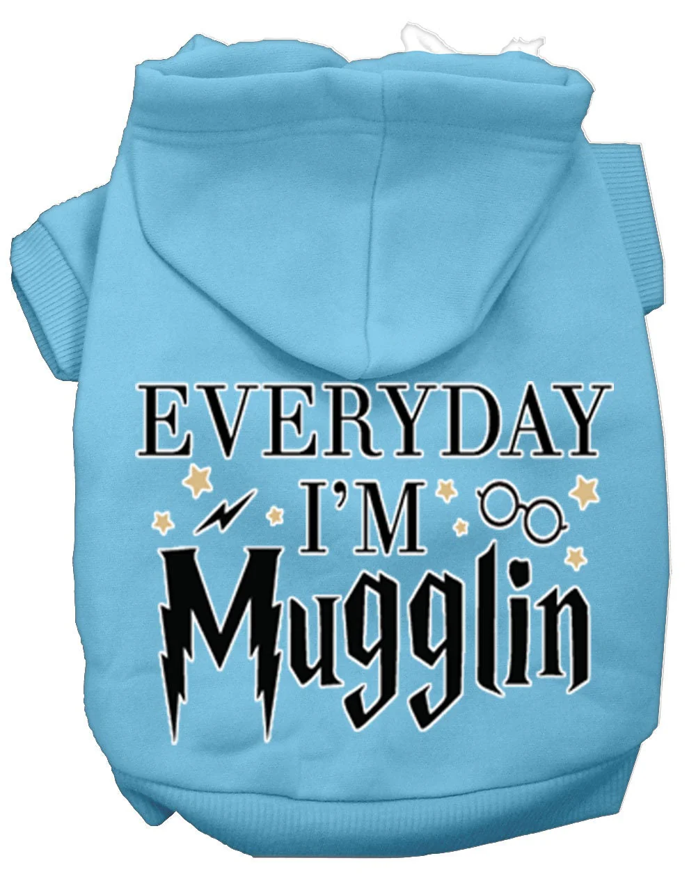 Pet Hoodie "Everyday I'm Mugglin" - Image 10