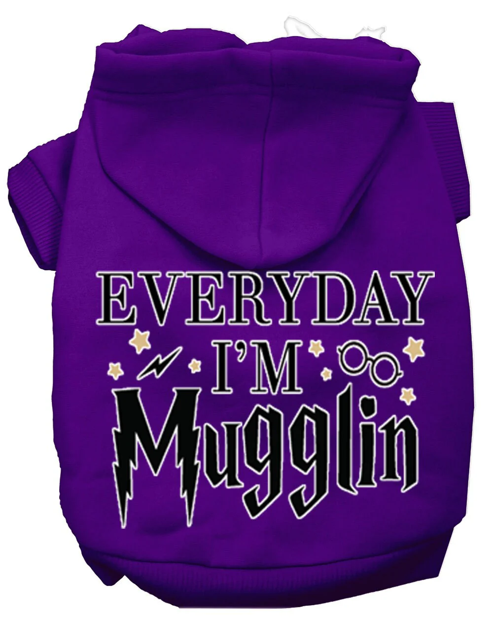 Pet Hoodie "Everyday I'm Mugglin" - Image 6