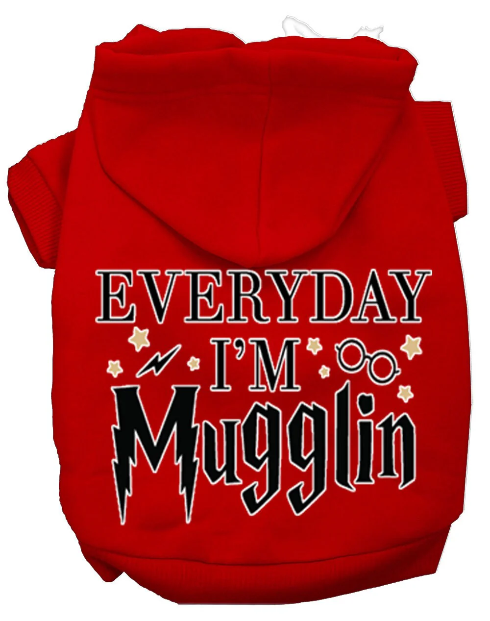 Pet Hoodie "Everyday I'm Mugglin" - Image 7
