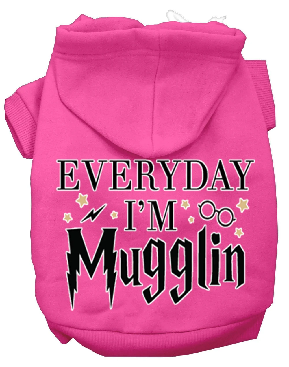 Pet Hoodie "Everyday I'm Mugglin" - Image 8