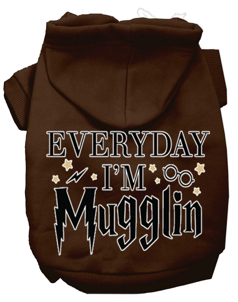 Pet Hoodie "Everyday I'm Mugglin" - Image 9