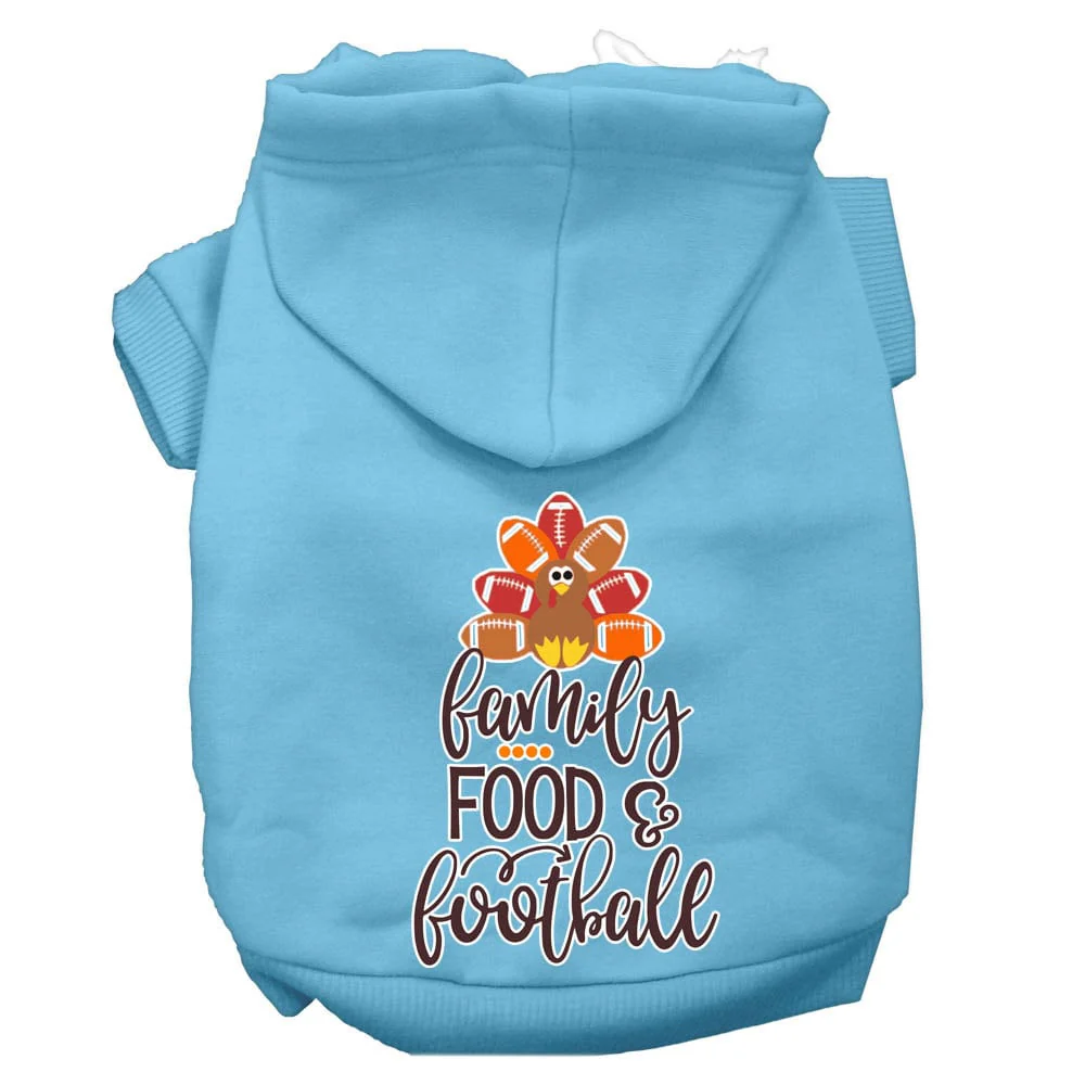 Pet Hoodie "Family, Food, & Football" - Image 10