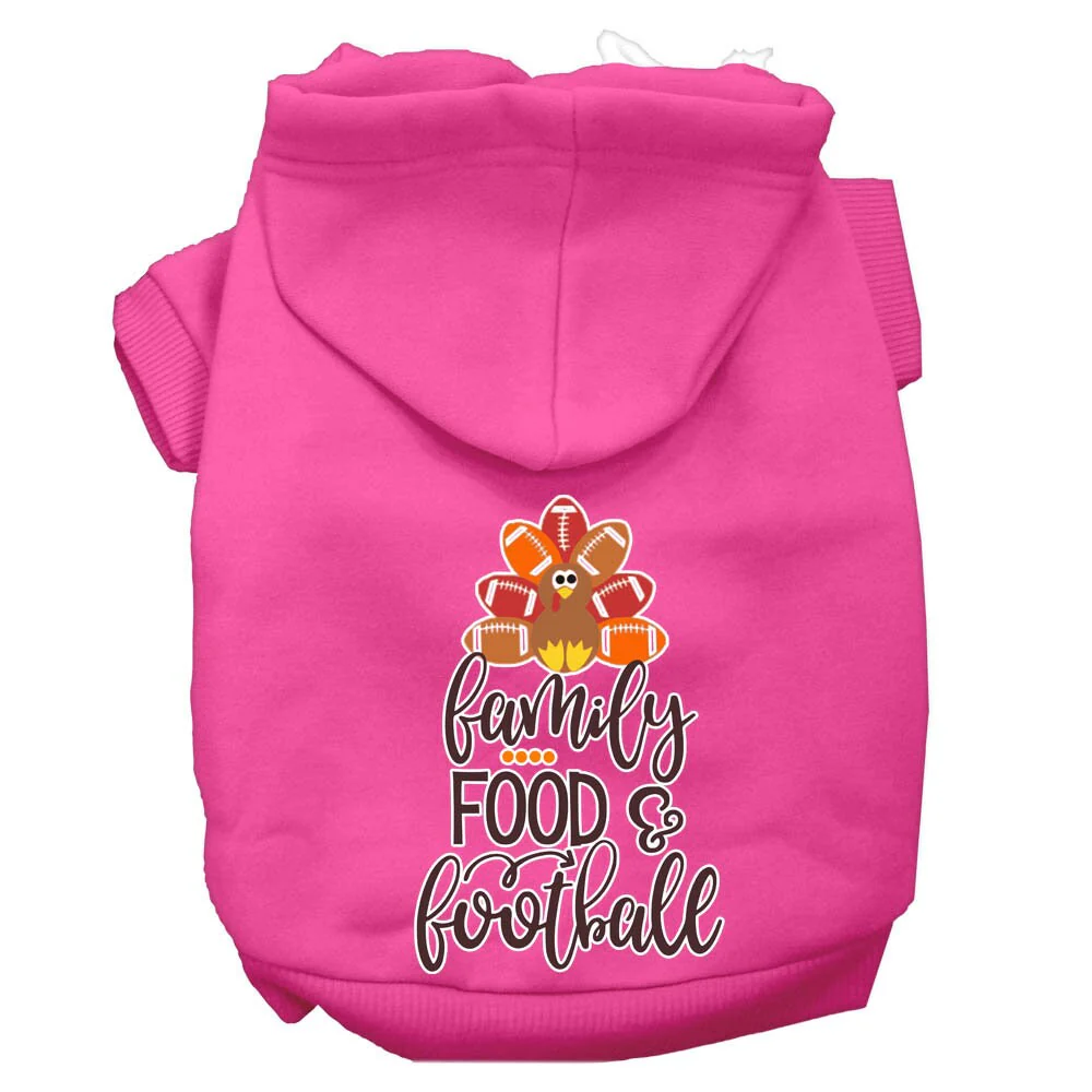 Pet Hoodie "Family, Food, & Football" - Image 4