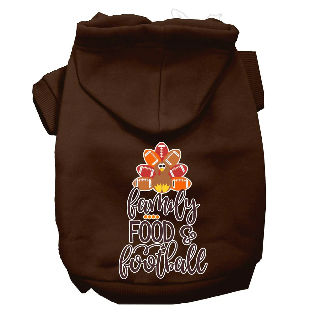 Pet Hoodie "Family, Food, & Football" - Image 5