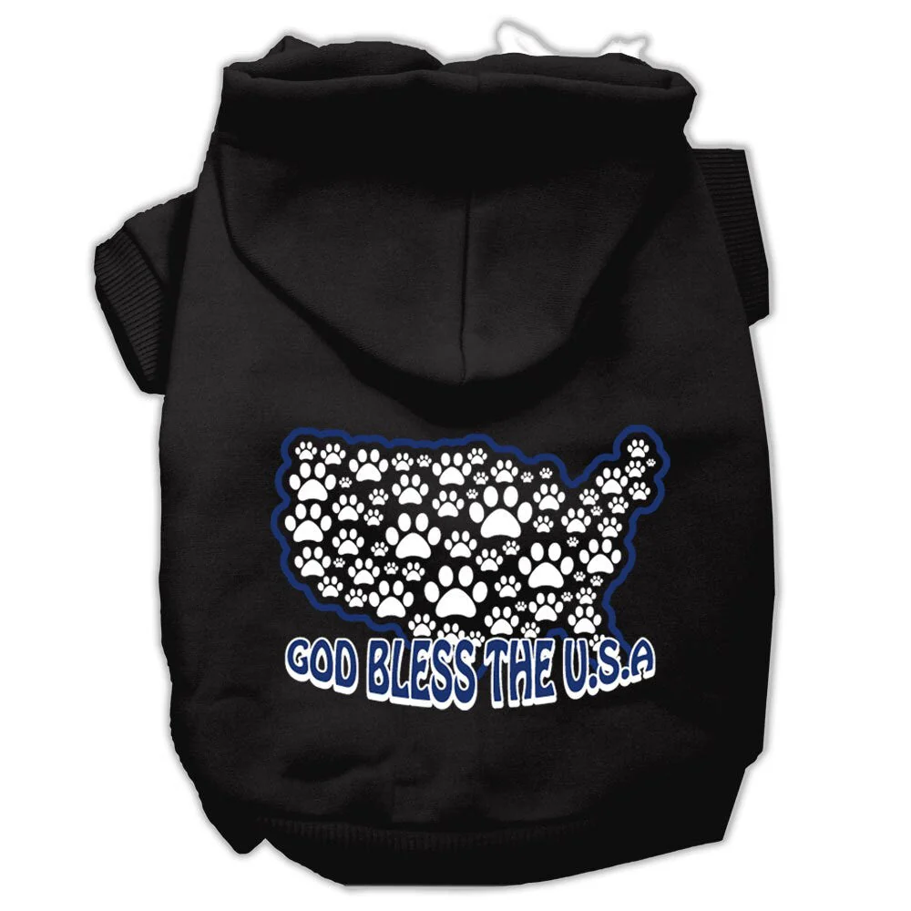 Pet Hoodie "God Bless The USA" - Image 4
