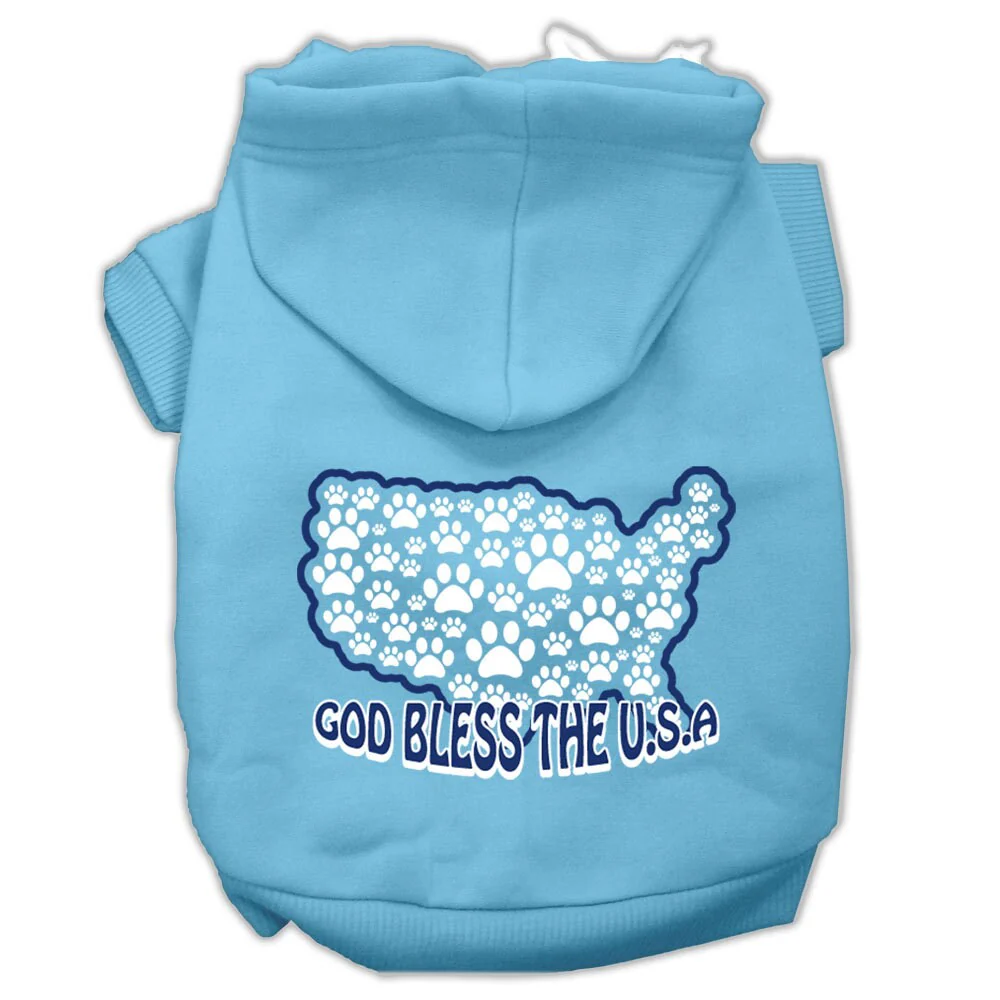 Pet Hoodie "God Bless The USA" - Image 8
