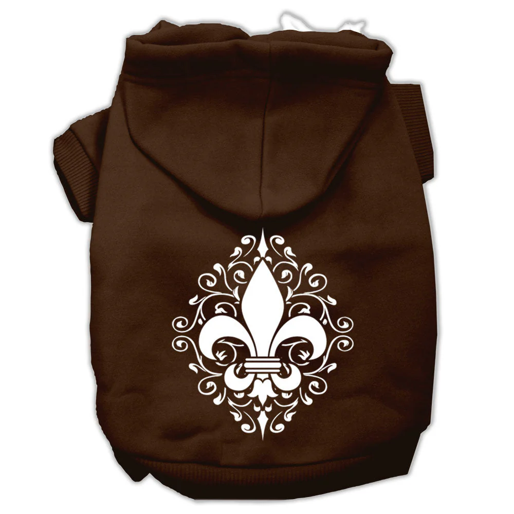 Pet Hoodie "Henna Fleur De Lis" - Image 10