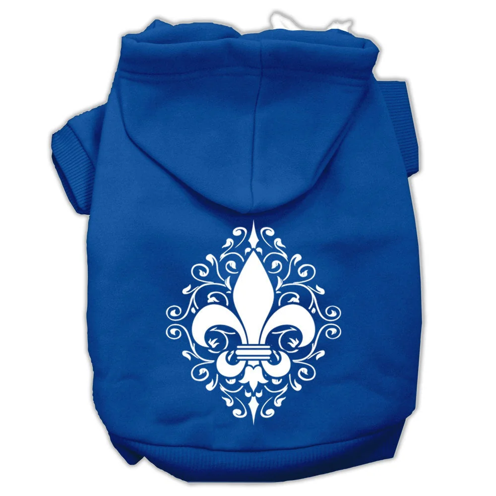 Pet Hoodie "Henna Fleur De Lis" - Image 4