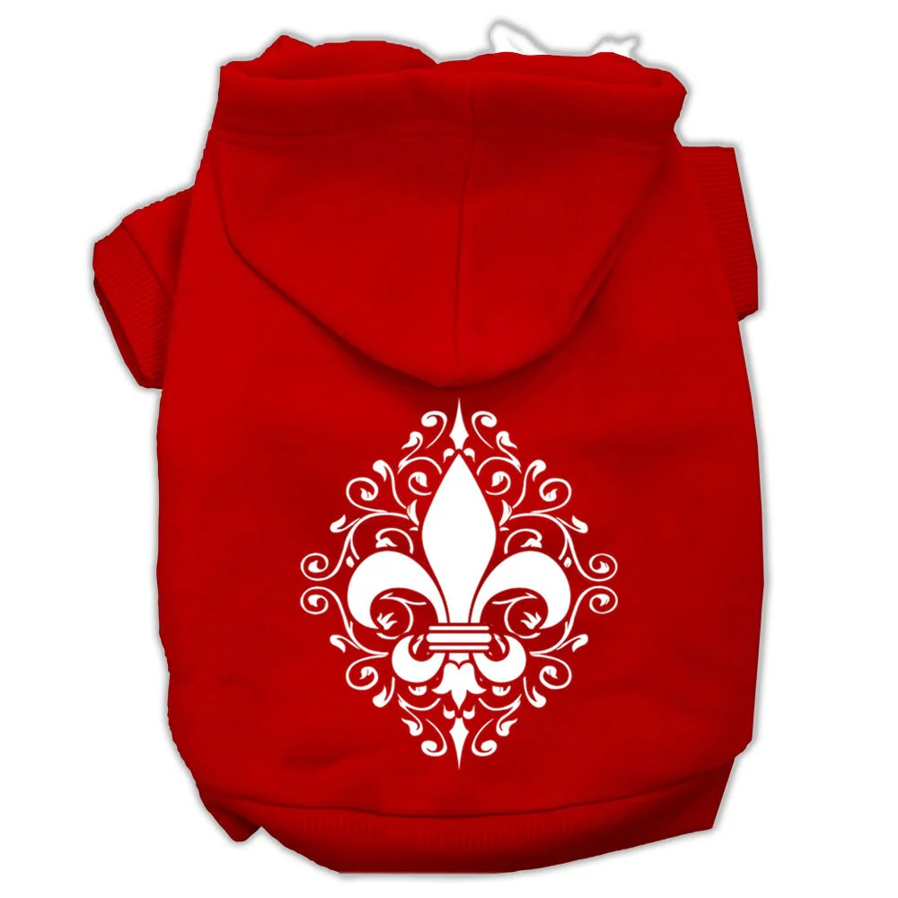Pet Hoodie "Henna Fleur De Lis" - Image 8