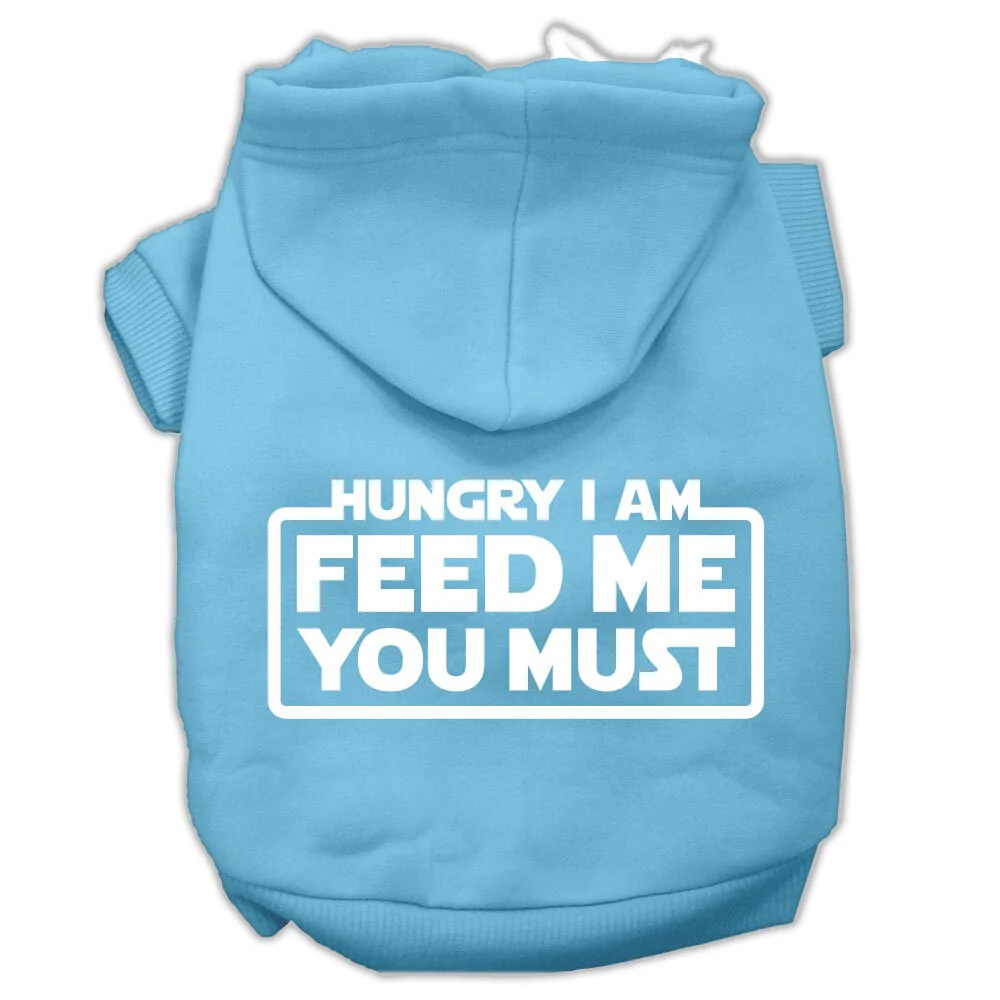 Pet Hoodie "Hungry I Am, Feed Me You Must" - Image 10
