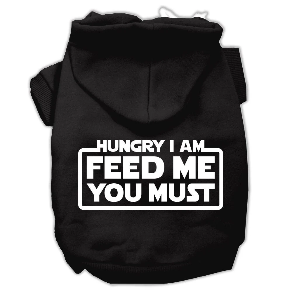 Pet Hoodie "Hungry I Am, Feed Me You Must" - Image 3
