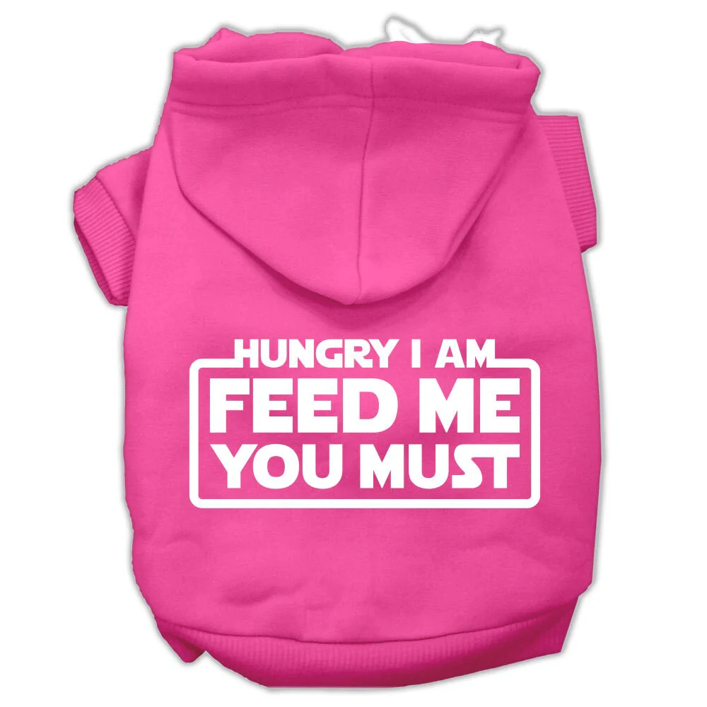 Pet Hoodie "Hungry I Am, Feed Me You Must" - Image 5
