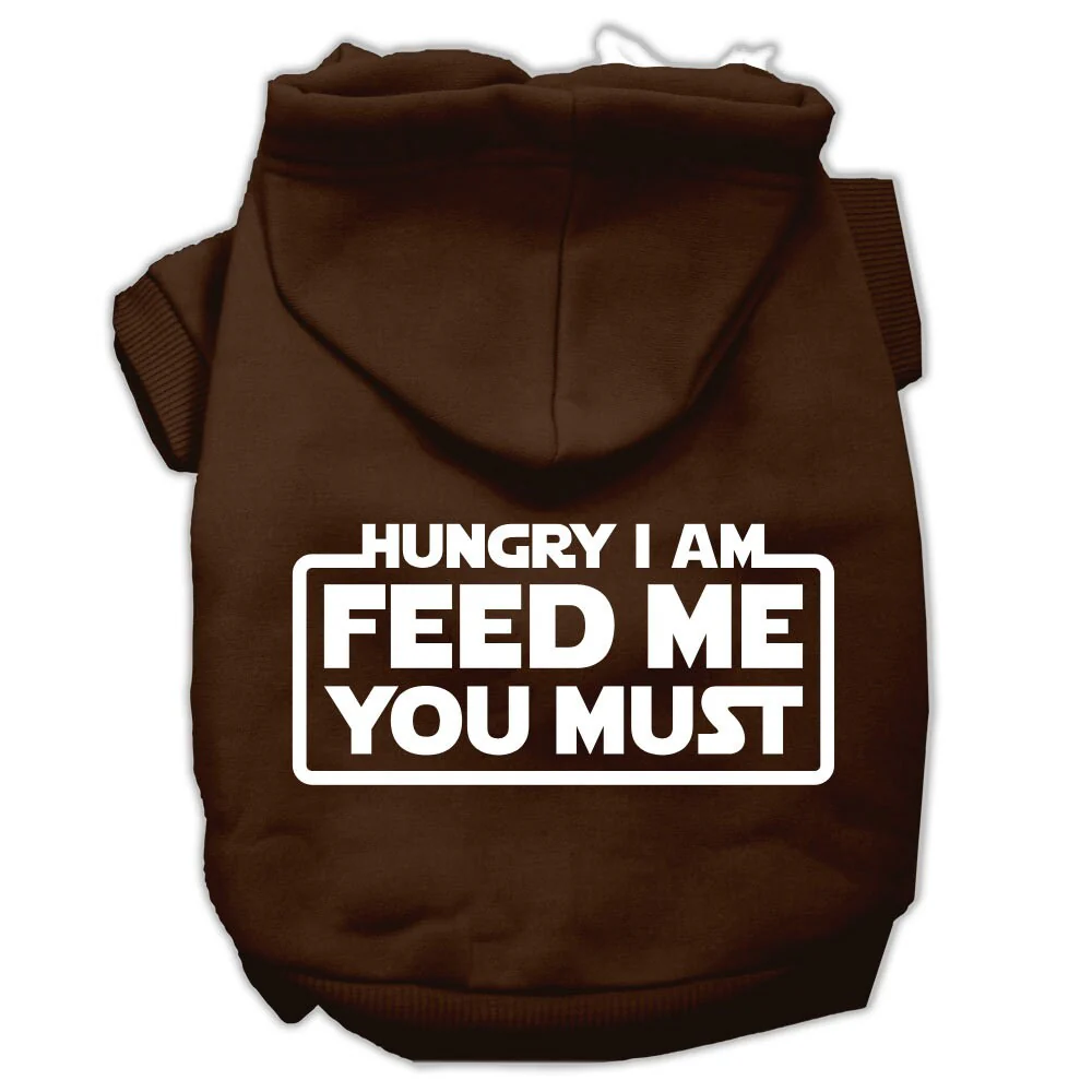 Pet Hoodie "Hungry I Am, Feed Me You Must" - Image 6