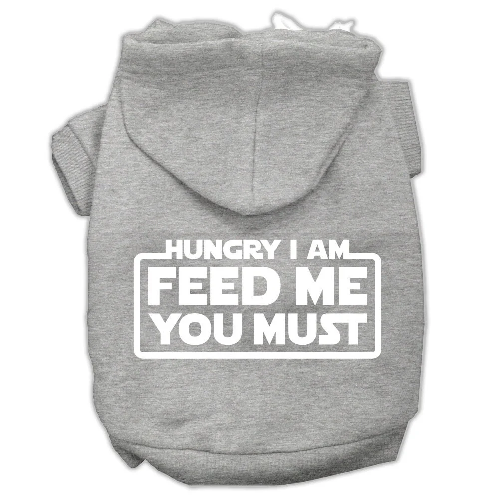Pet Hoodie "Hungry I Am, Feed Me You Must" - Image 7