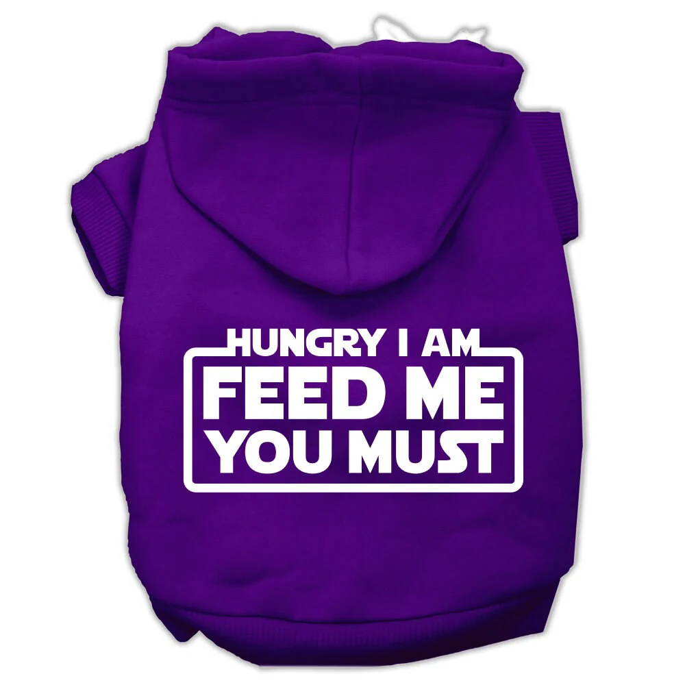 Pet Hoodie "Hungry I Am, Feed Me You Must" - Image 8
