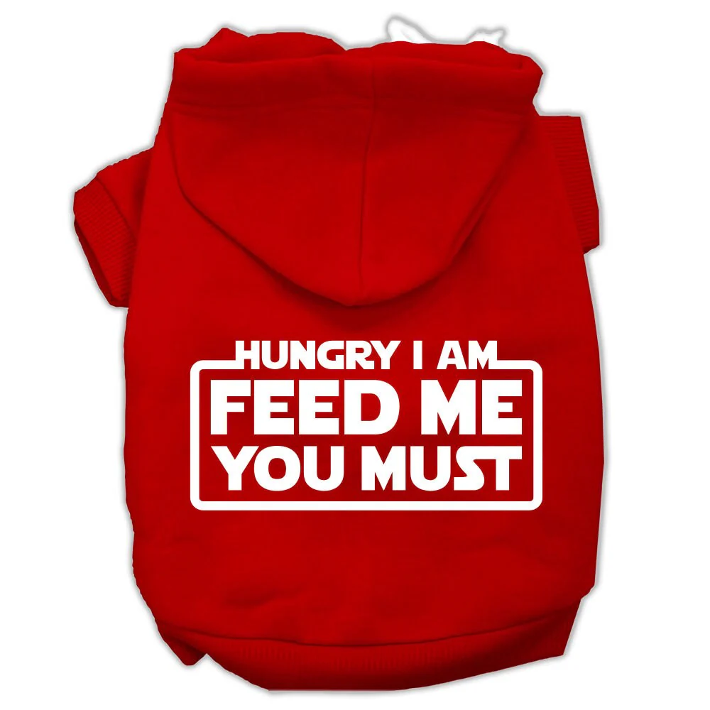 Pet Hoodie "Hungry I Am, Feed Me You Must" - Image 9