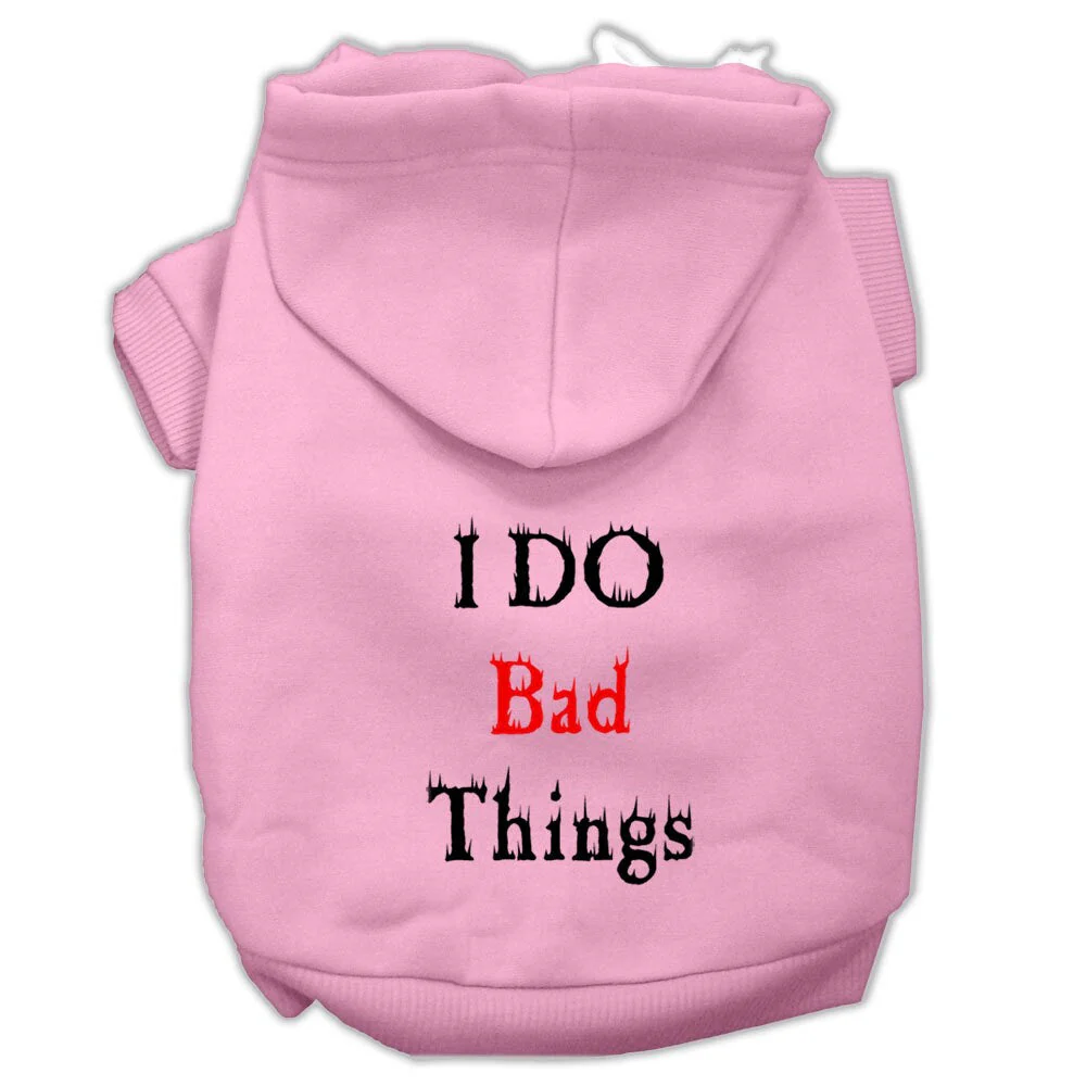 Pet Hoodie "I Do Bad Things" - Image 6