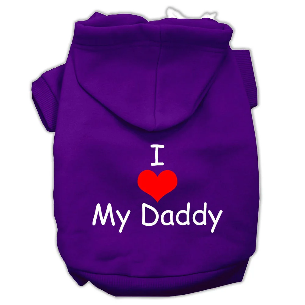 Pet Hoodie "I Love My Daddy" - Image 10