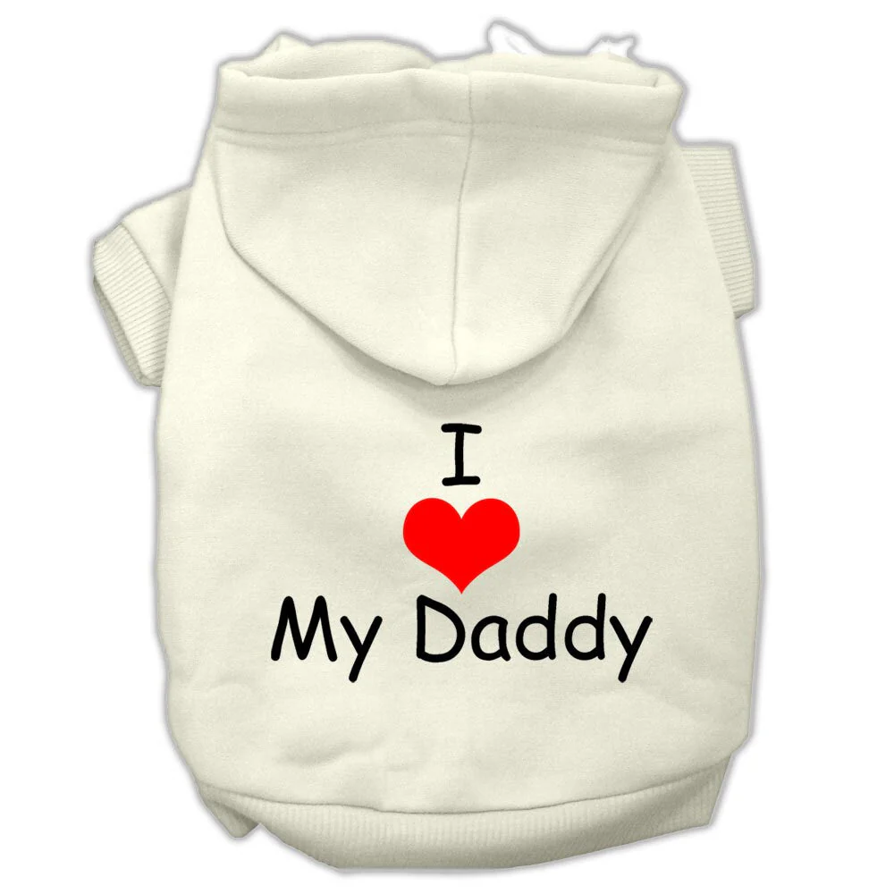 Pet Hoodie "I Love My Daddy" - Image 5
