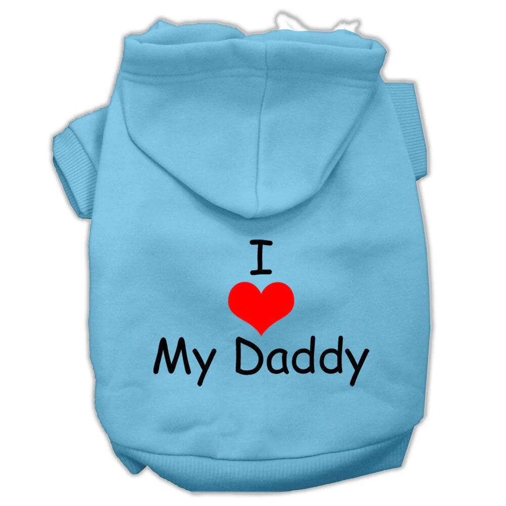 Pet Hoodie "I Love My Daddy" - Image 6