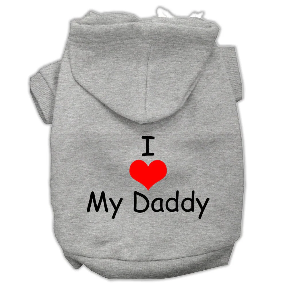 Pet Hoodie "I Love My Daddy" - Image 8