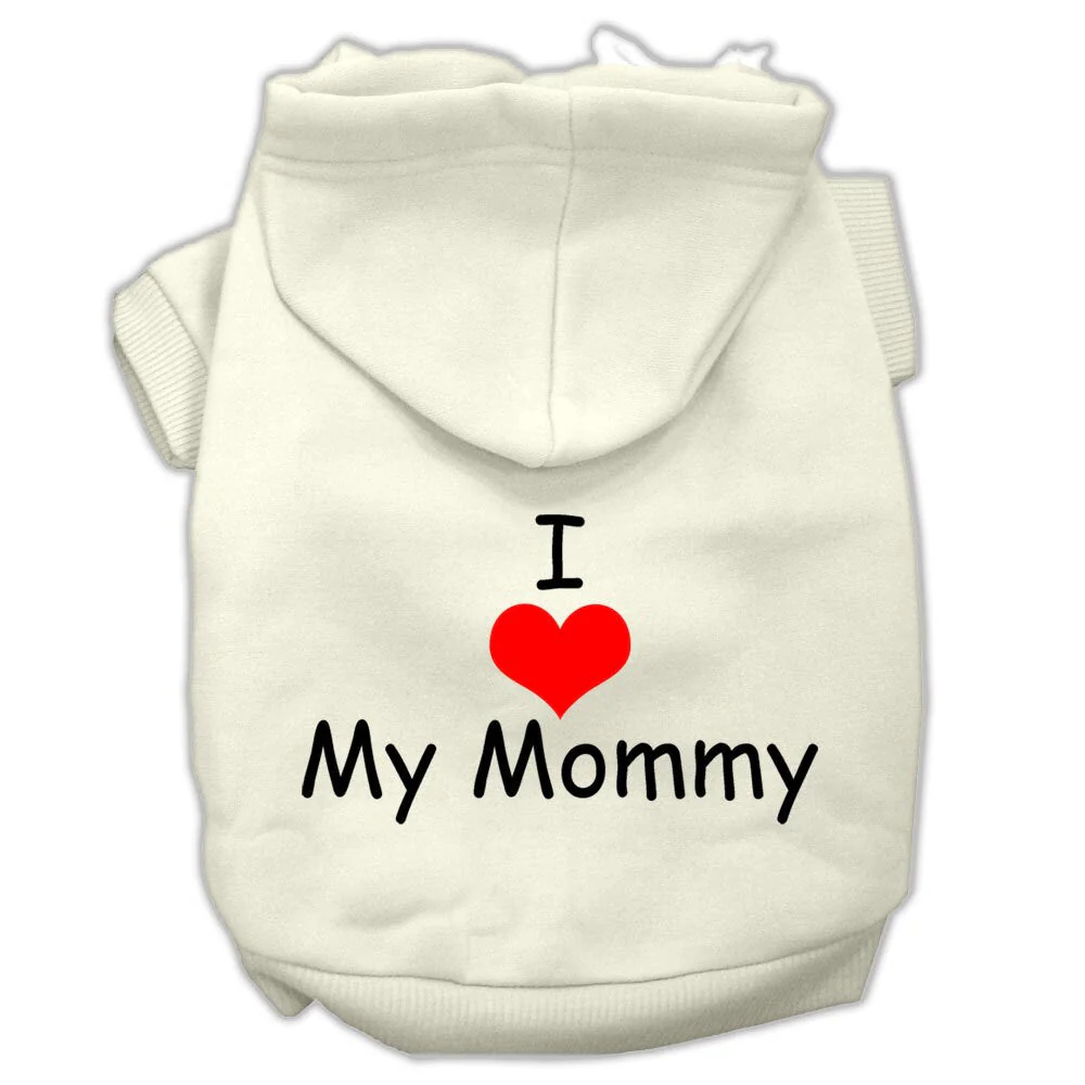 Pet Hoodie "I Love My Mommy" - Image 5