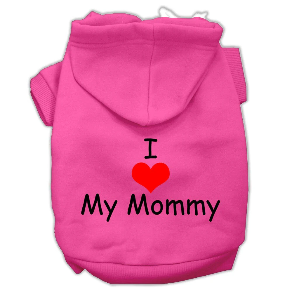 Pet Hoodie "I Love My Mommy" - Image 9