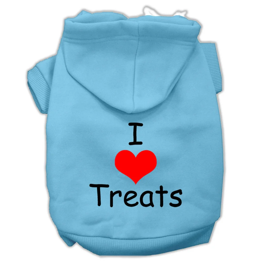Pet Hoodie "I Love Treats" - Image 10
