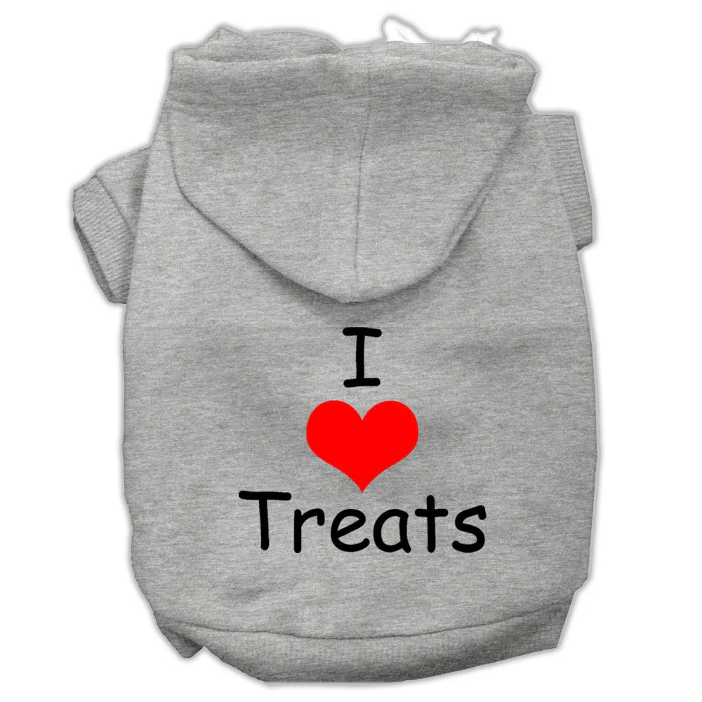 Pet Hoodie "I Love Treats" - Image 5