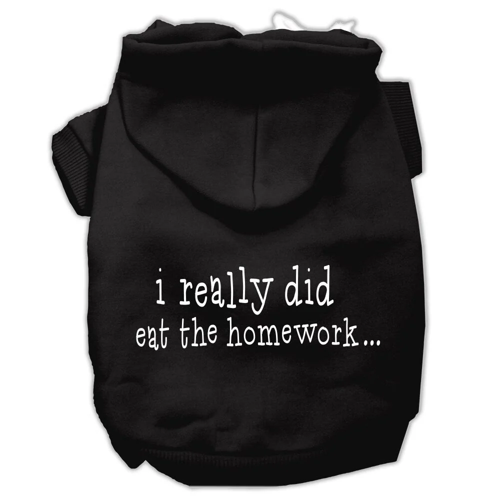 Pet Hoodie "I Really Did Eat The Homework" - Image 3