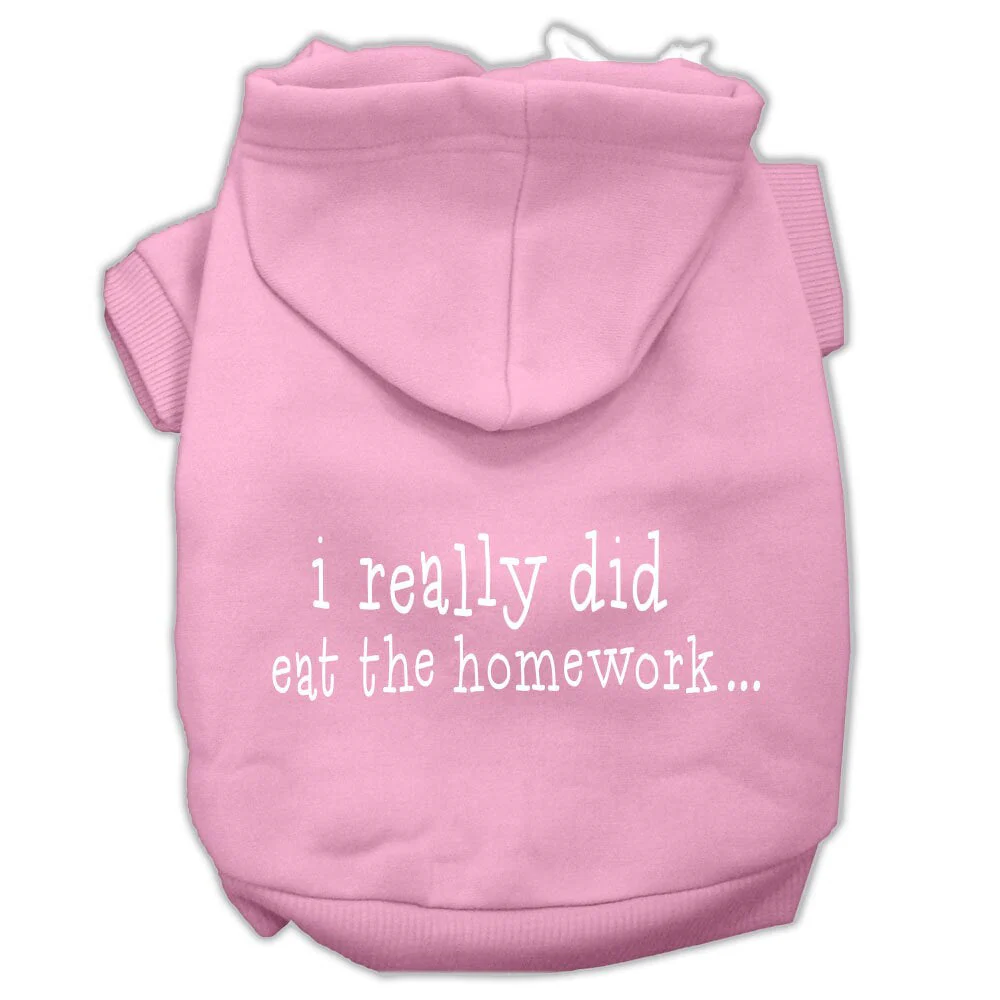 Pet Hoodie "I Really Did Eat The Homework" - Image 6