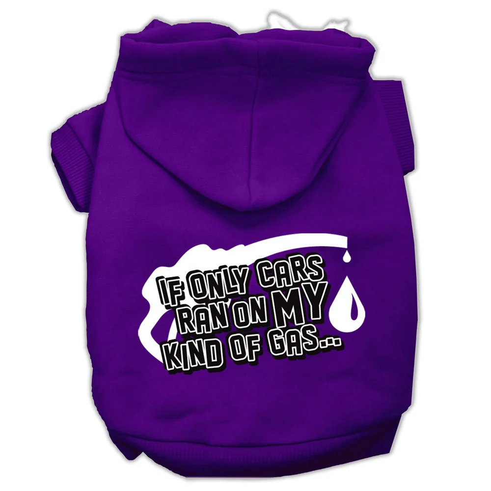 Pet Hoodie "If Only Cars Ran On My Kind Of Gas" - Image 10