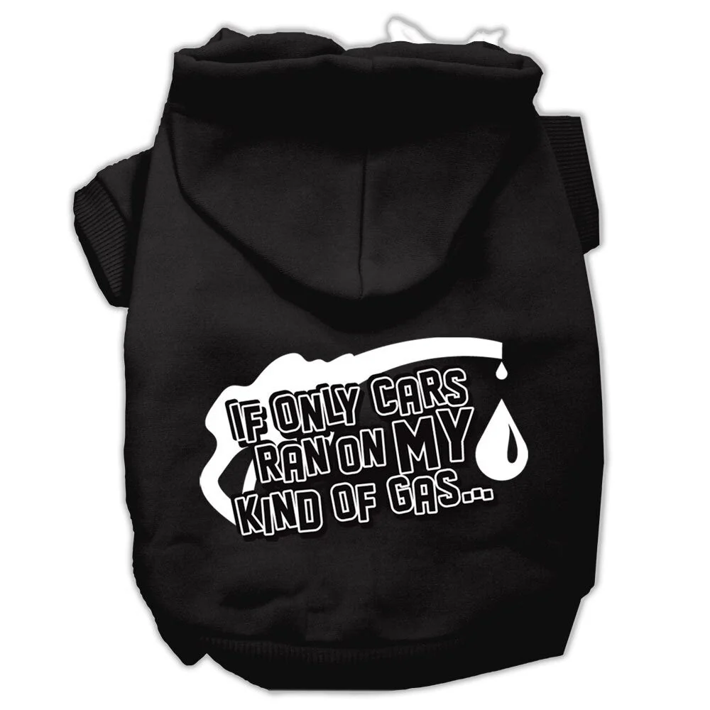 Pet Hoodie "If Only Cars Ran On My Kind Of Gas" - Image 3