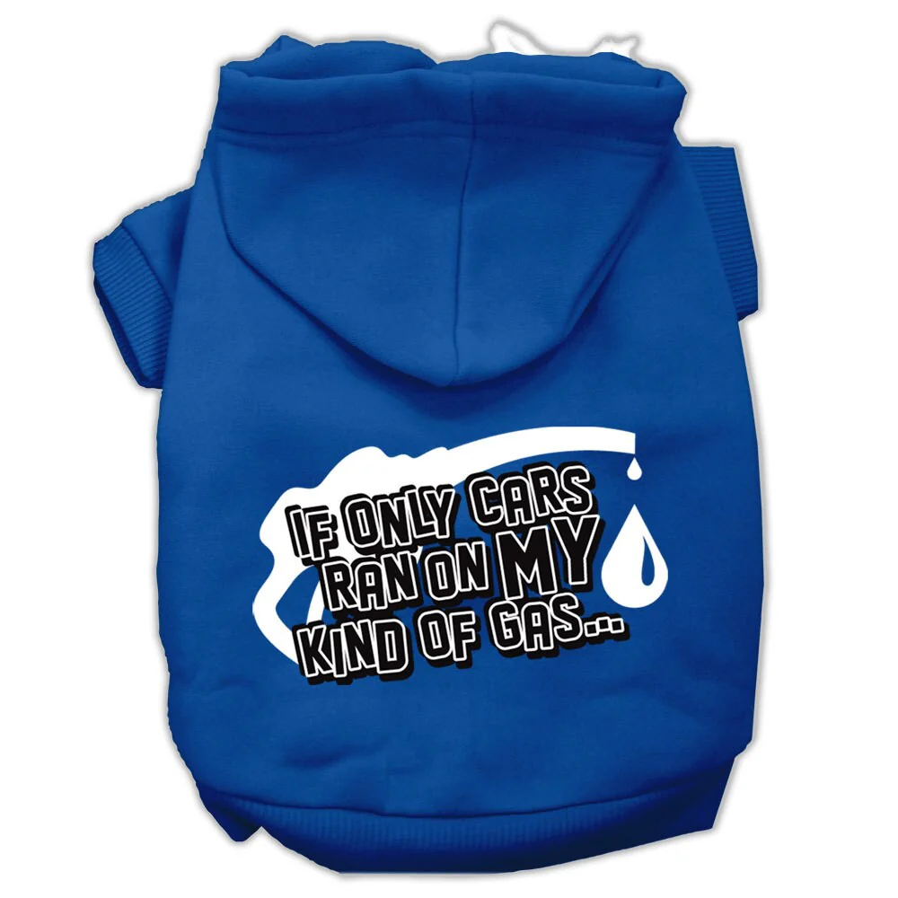 Pet Hoodie "If Only Cars Ran On My Kind Of Gas" - Image 4