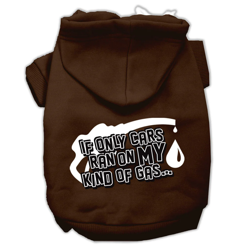 Pet Hoodie "If Only Cars Ran On My Kind Of Gas" - Image 8