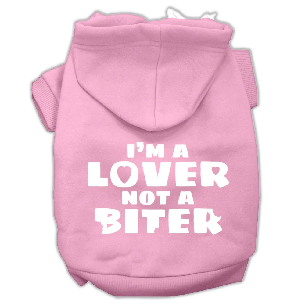 Pet Hoodie "I'm A Lover, Not A Biter" - Image 10