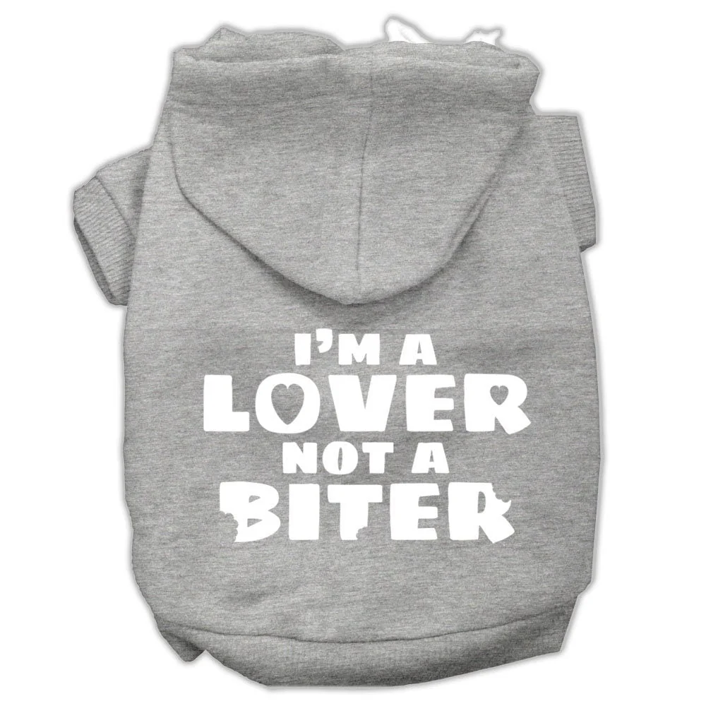 Pet Hoodie "I'm A Lover, Not A Biter" - Image 6