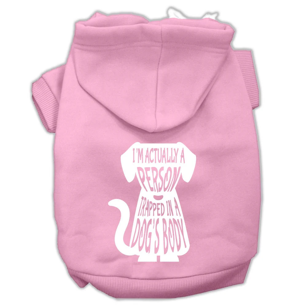 Pet Hoodie "I'm Actually A Person Trapped In A Dog's Body" - Image 10