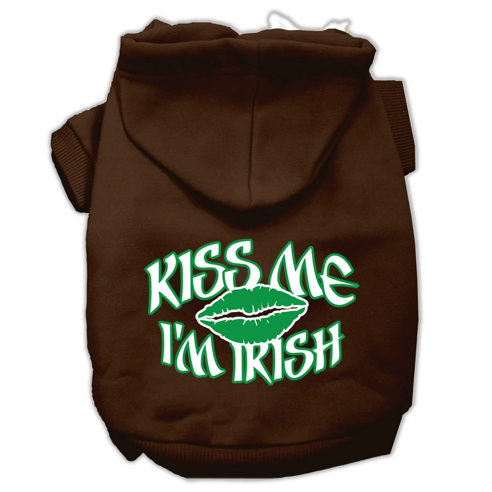 Pet Hoodie "Kiss Me I'm Irish" - Image 10