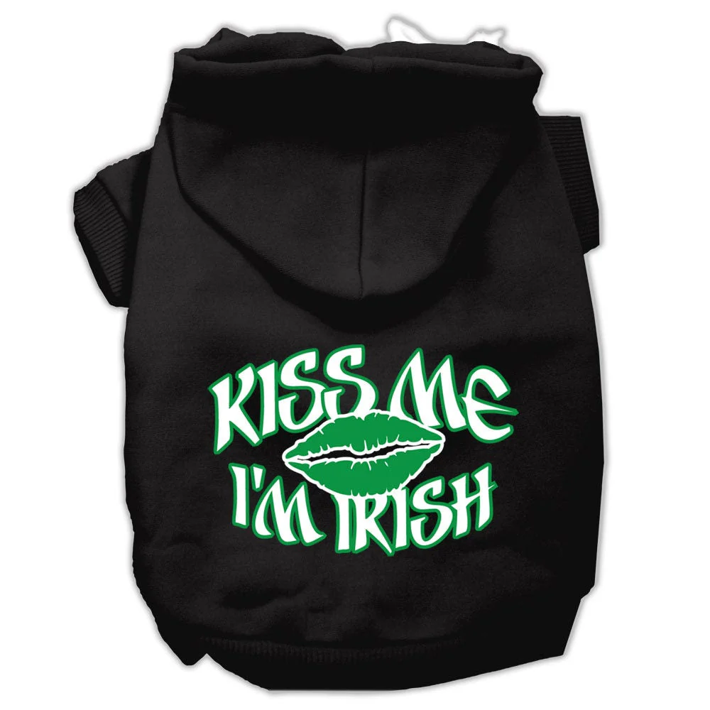 Pet Hoodie "Kiss Me I'm Irish" - Image 3