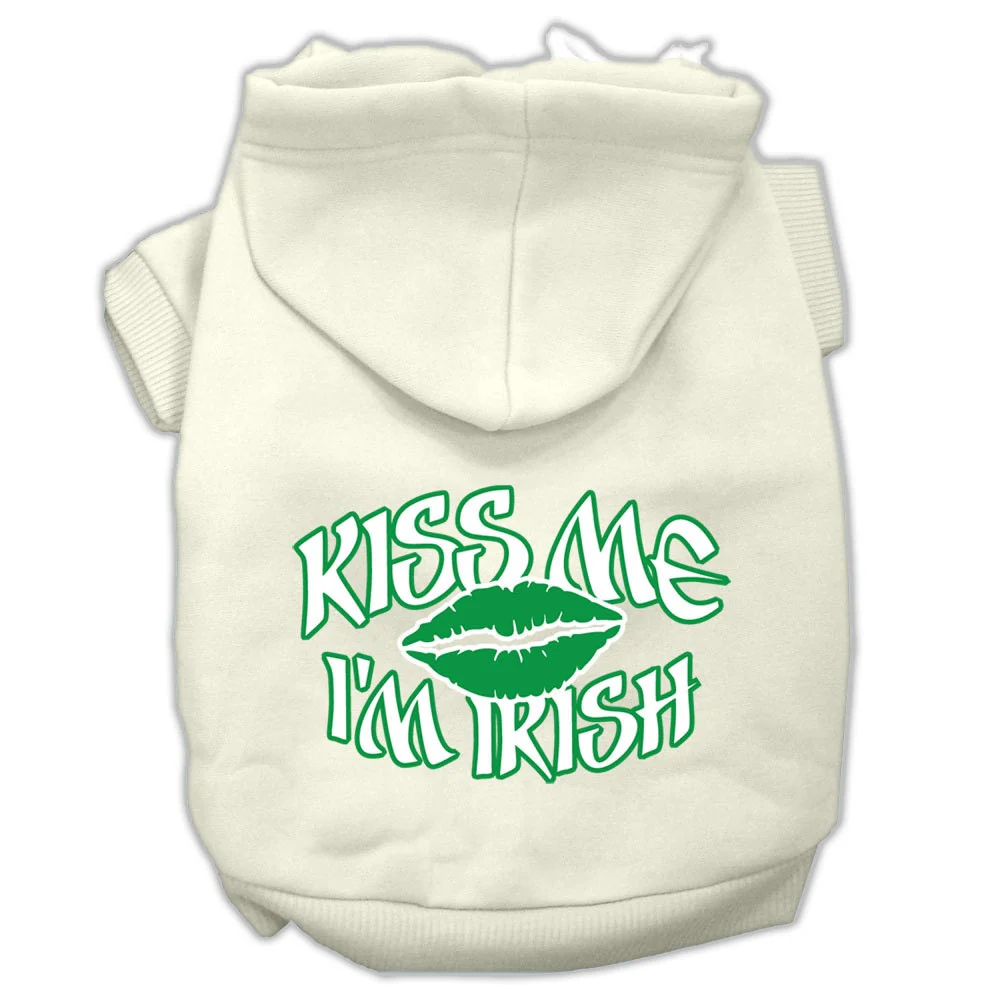 Pet Hoodie "Kiss Me I'm Irish" - Image 4