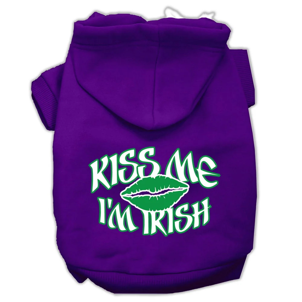 Pet Hoodie "Kiss Me I'm Irish" - Image 8