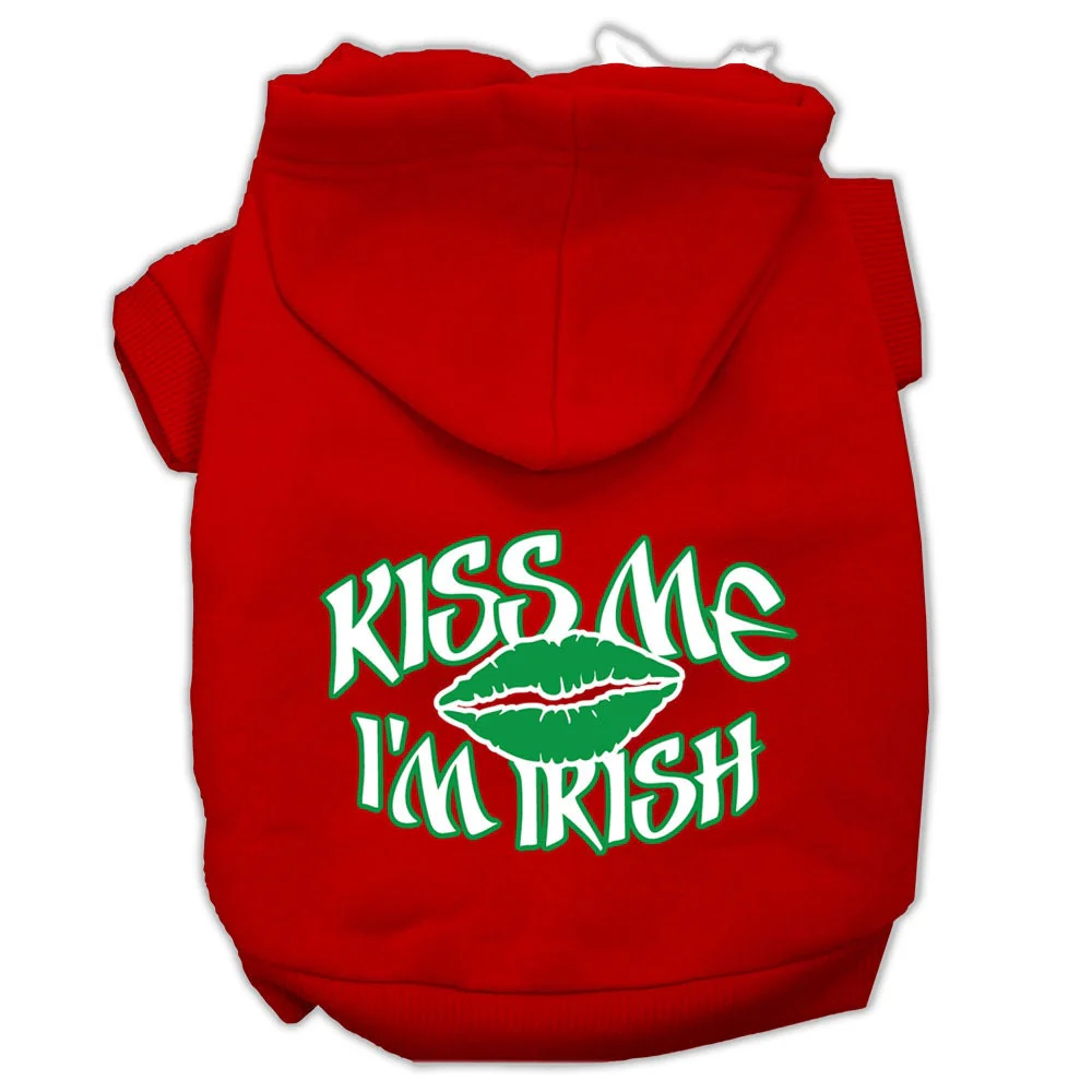 Pet Hoodie "Kiss Me I'm Irish" - Image 9