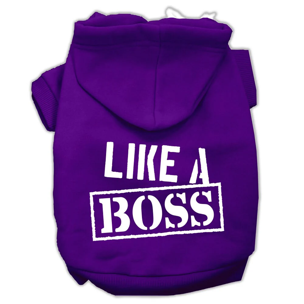 Pet Hoodie "Like A Boss" - Image 7